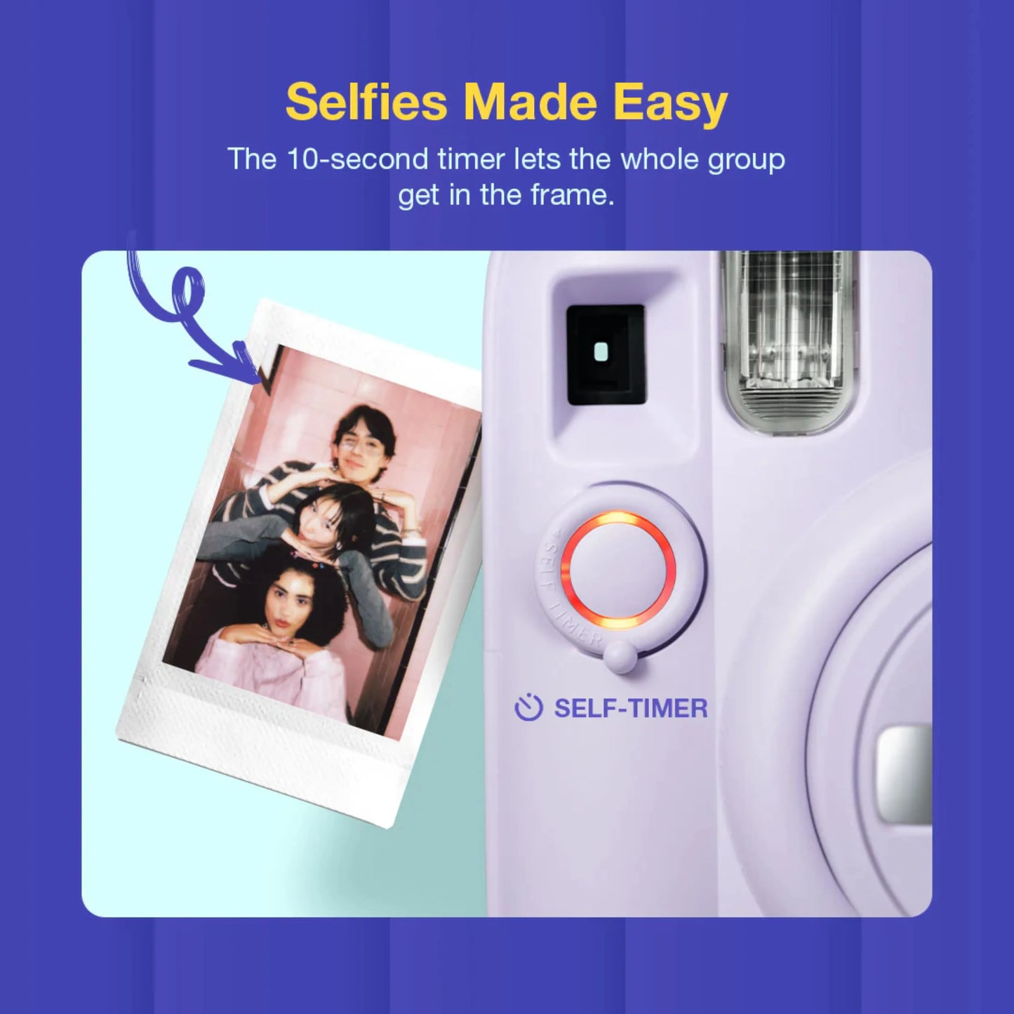 Fujifilm Instax Mini 13 Instant Camera – Lilac Purple