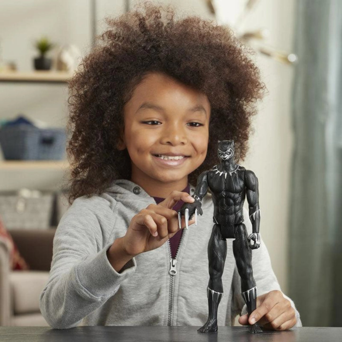 Marvel Avengers: 12-Inch Black Panther Blast Gear Action Figure