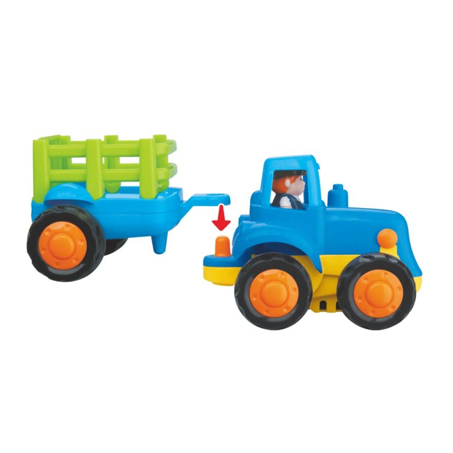 Hola 326 Construction Truck 4PK for 18M+ Ages