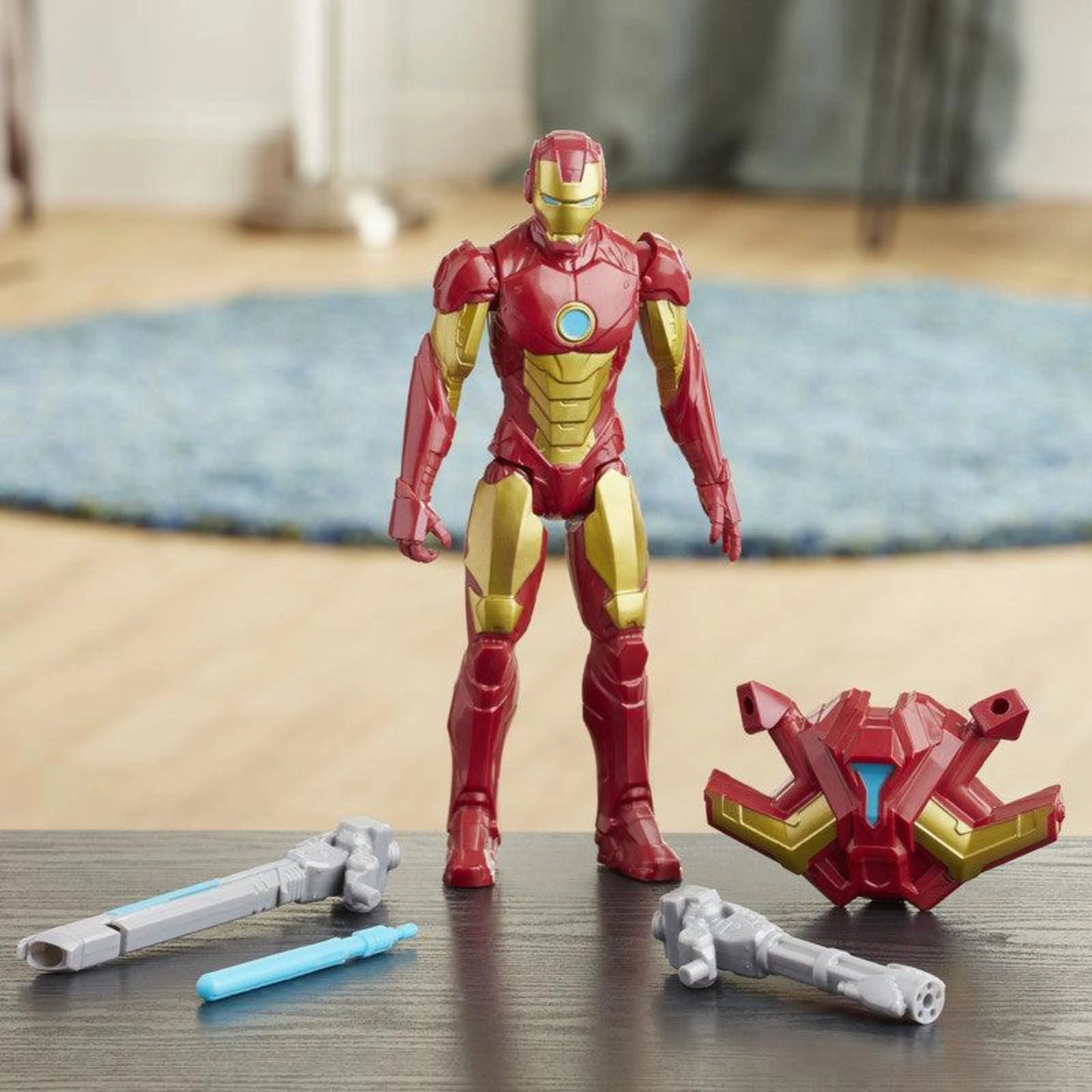 Marvel Avengers: 12-Inch Iron Man Blast Gear Action Figure