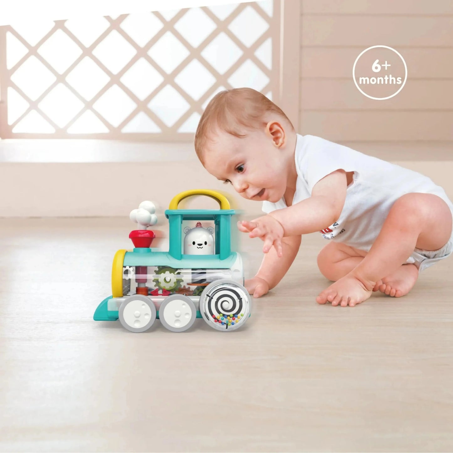 Hola A7995A Push Along Train Engine For 6M+ Ages