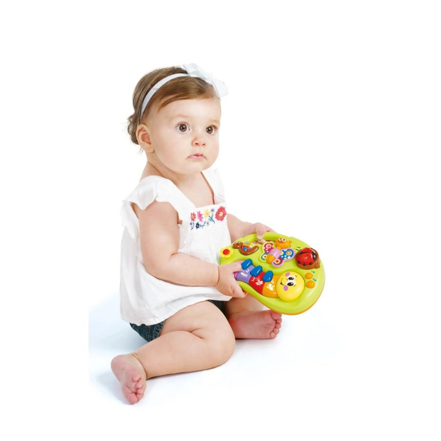 Hola 927 Smile Face Fun Keyboard For 6M+ Ages