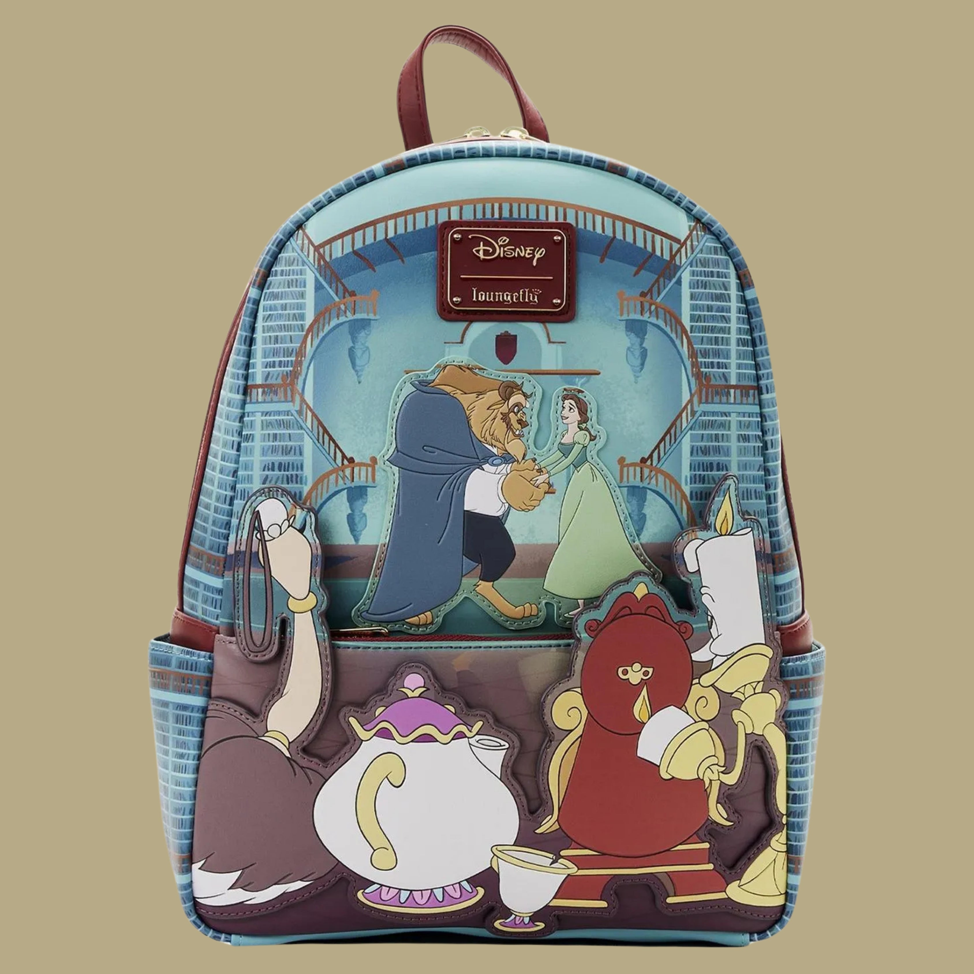 Loungefly Disney Beauty and the Beast Ballroom Mini Backpack – Toy Walk