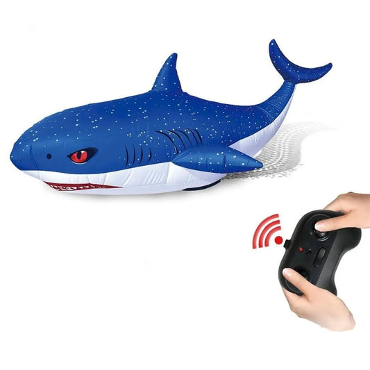 Remote Control Inflatable Shark: Undersea Adventure Action Toy