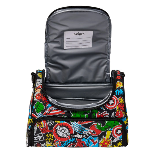 Smiggle Marvel Comics Insulated Lunch Bag
