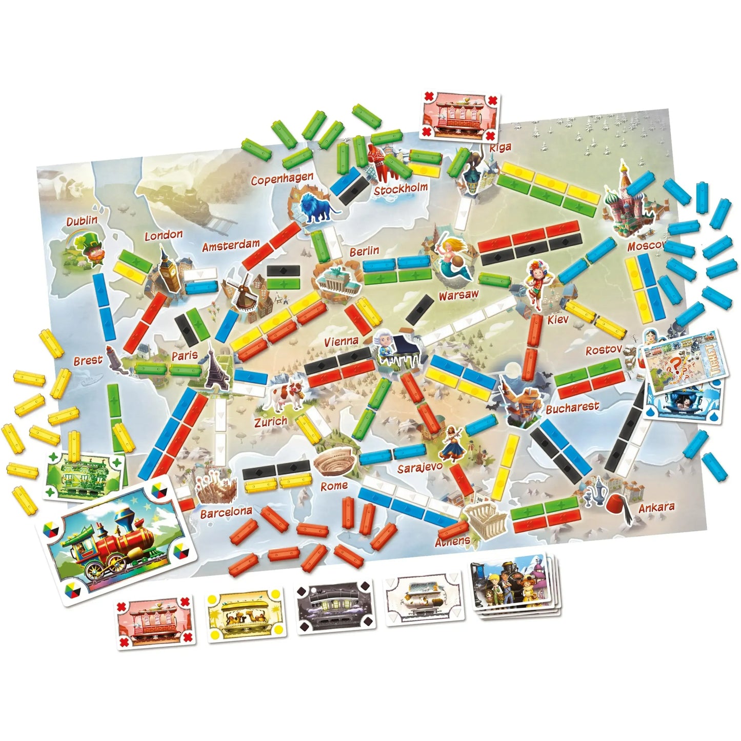 Gemini said Ticket to Ride First Journey (Europe) — The Kids' Railway Adventure