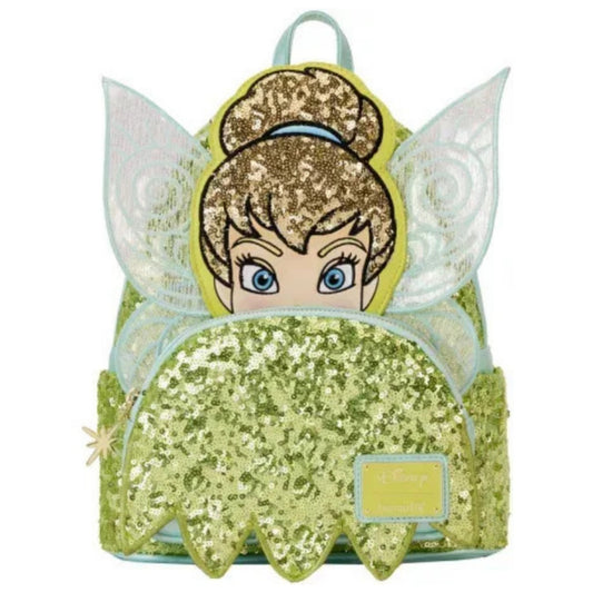 Loungefly Disney Tinker Bell Sequin Mini Backpack