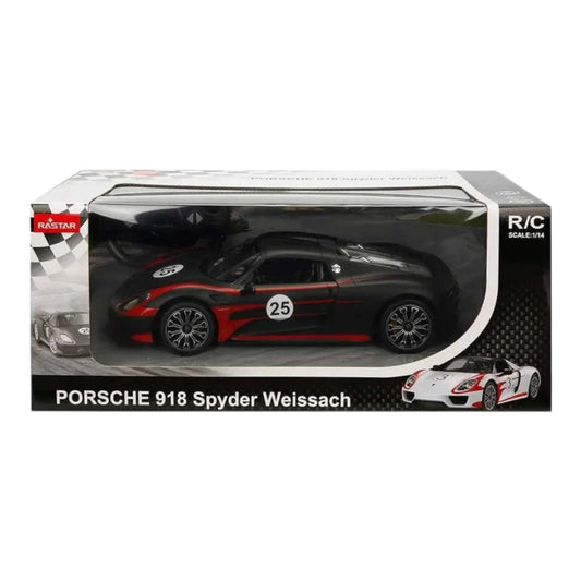 RASTAR 1/14 R/C Porsche 918 Spyder Weissach Remote Control Car