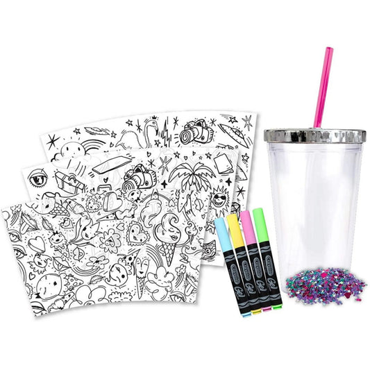 Crayola Creations Confetti Tumbler Kit