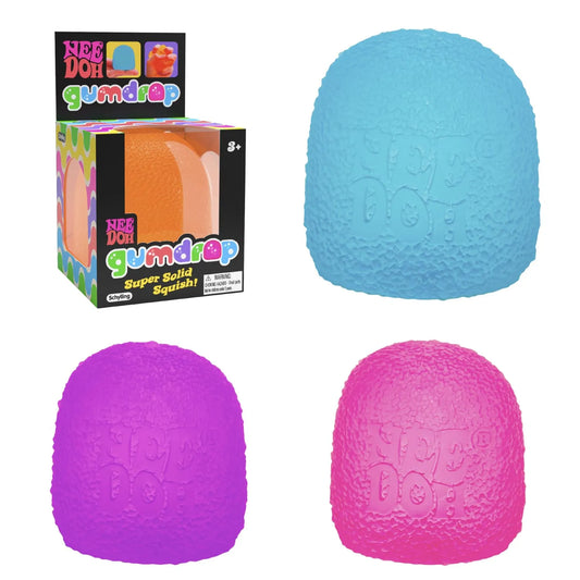 NeeDoh Gumdrop – Single Squishy Fidget Toy (1 Pcs)