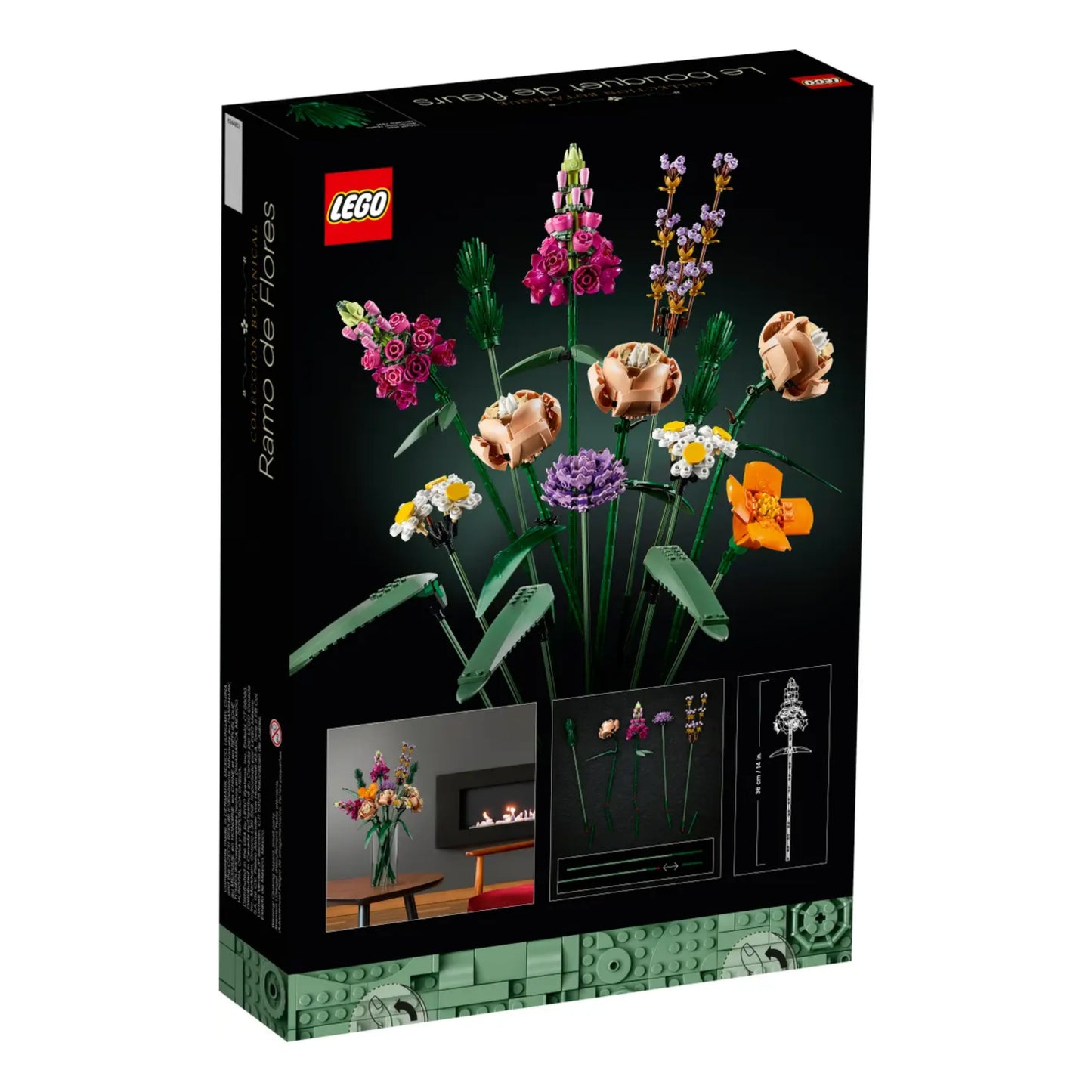 Lego 10280 Botanicals Flower Bouquet (756Pcs)