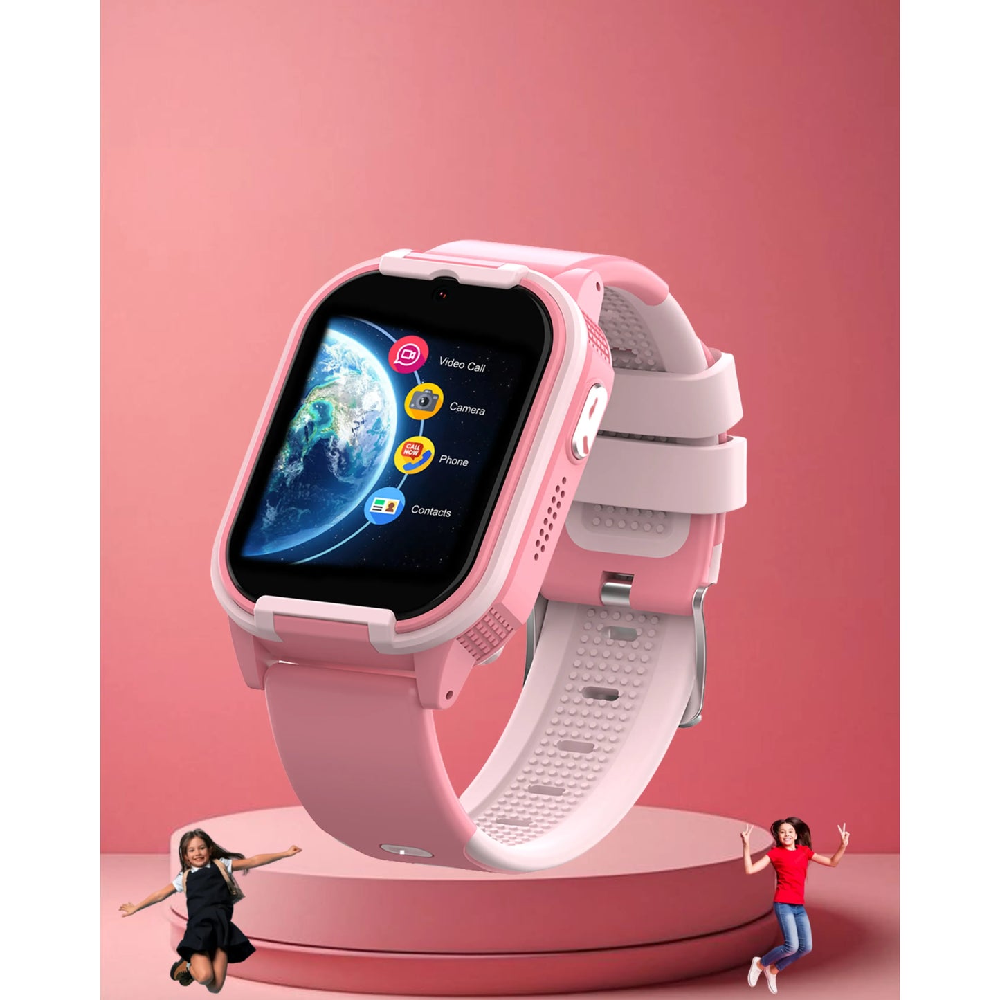 SPIKY Gnome 4G Kids Smartwatch with Video Calling & GPS Tracking