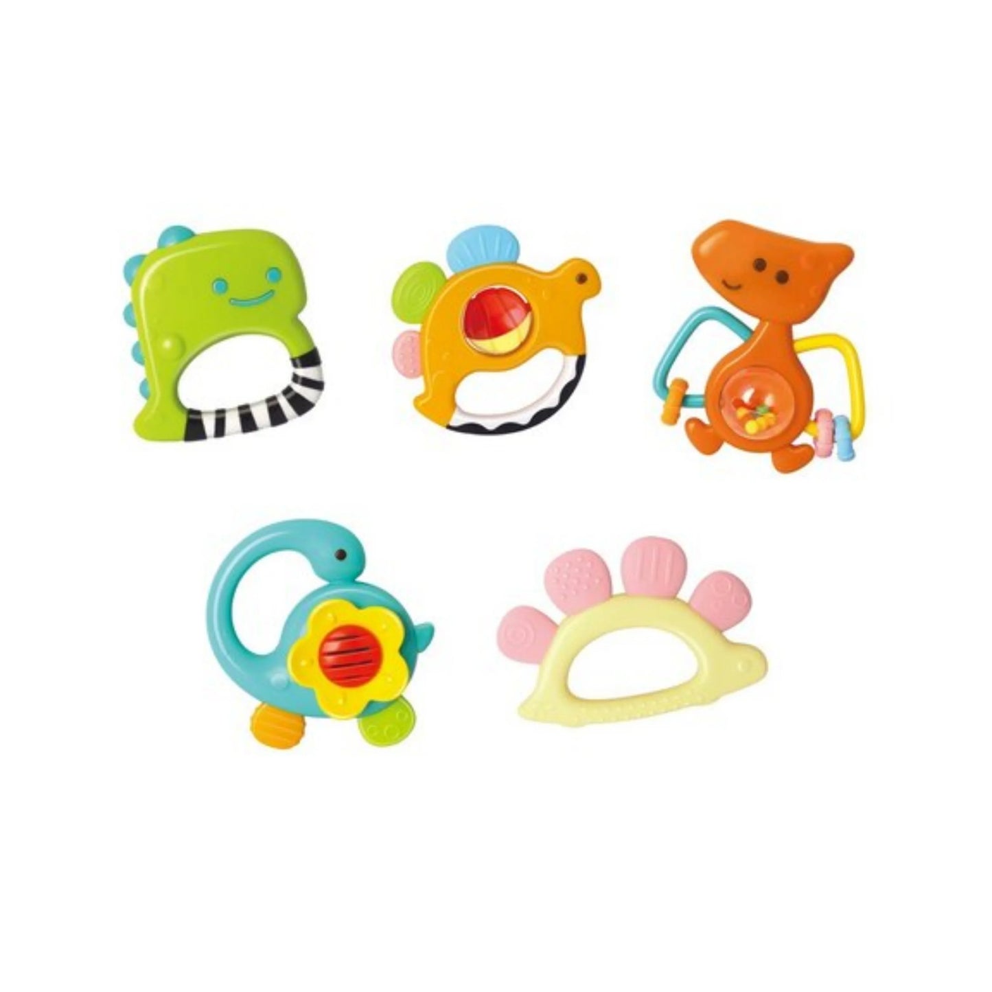Hola 1109 Dinosaur Rattles for 3M+ Ages