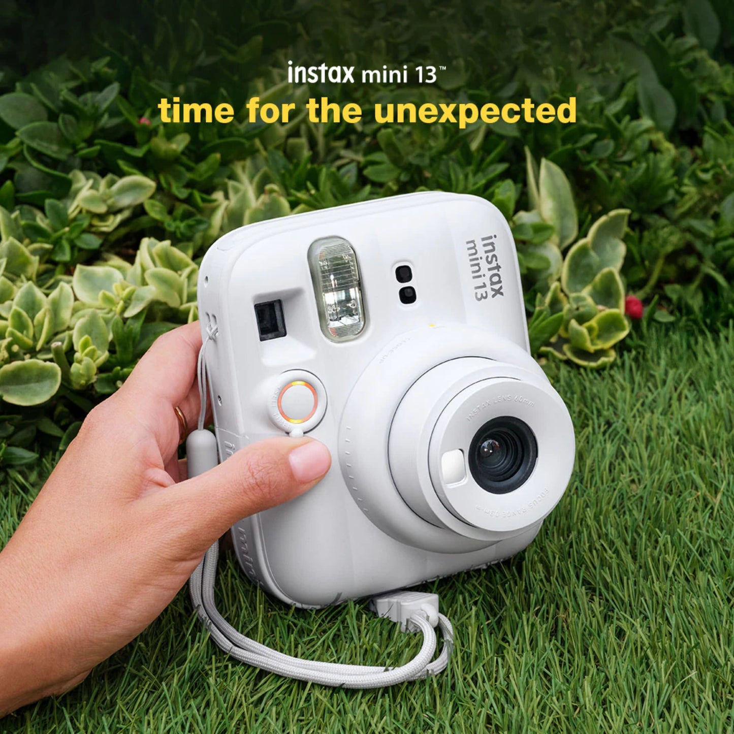 Fujifilm Instax Mini 13 Instant Camera – Clay White