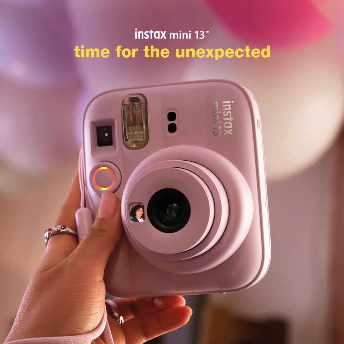 Fujifilm Instax Mini 13 Instant Camera – Candy Pink