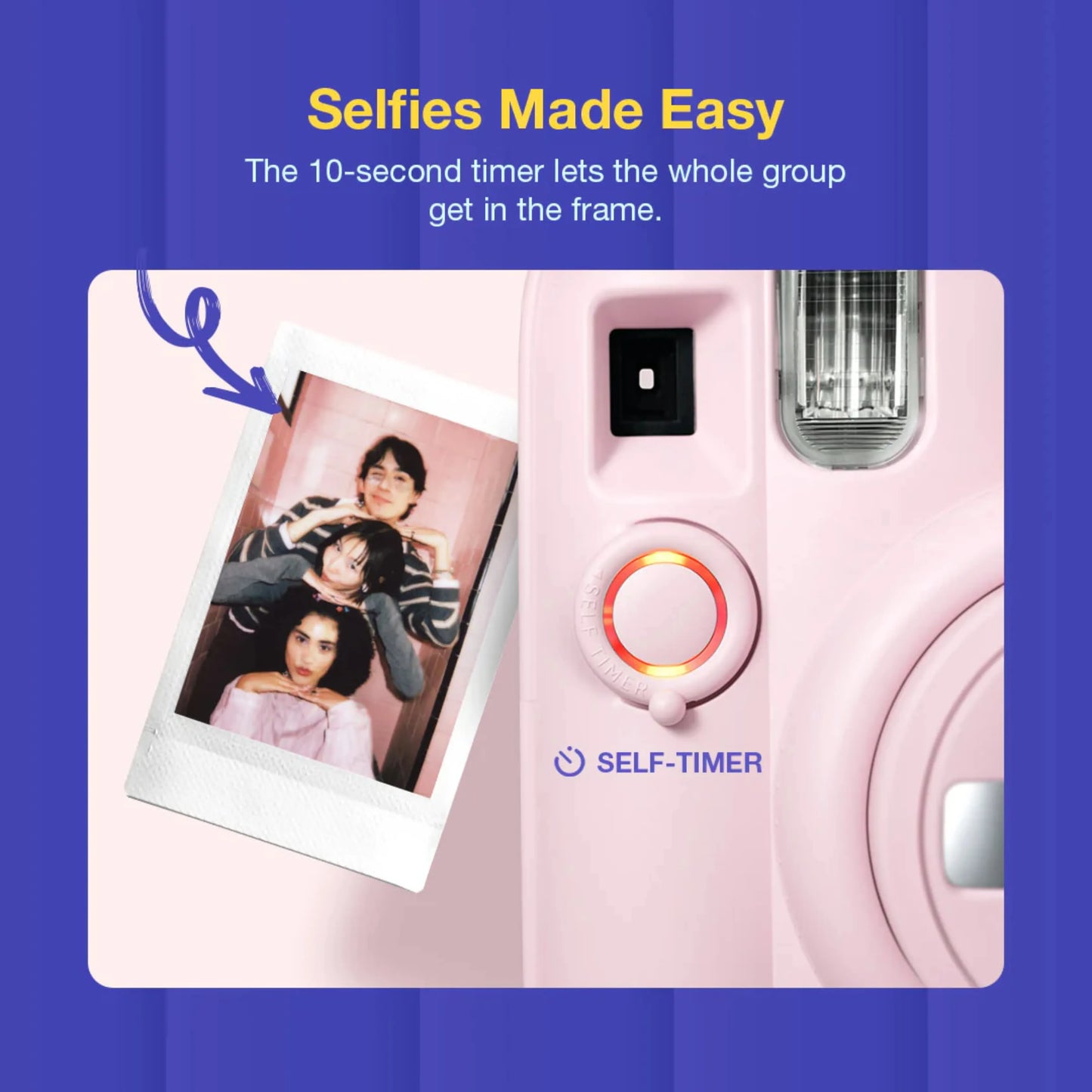 Fujifilm Instax Mini 13 Instant Camera – Candy Pink