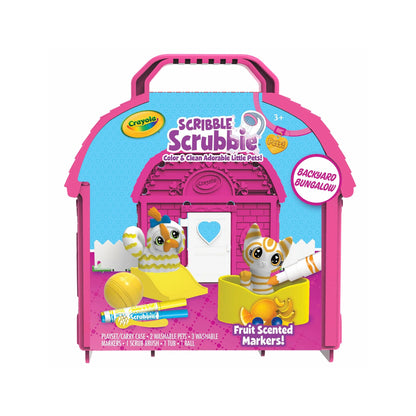 Crayola Scribble Scrubbie Pets Backyard Bungalow
