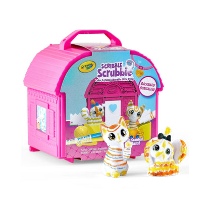 Crayola Scribble Scrubbie Pets Backyard Bungalow