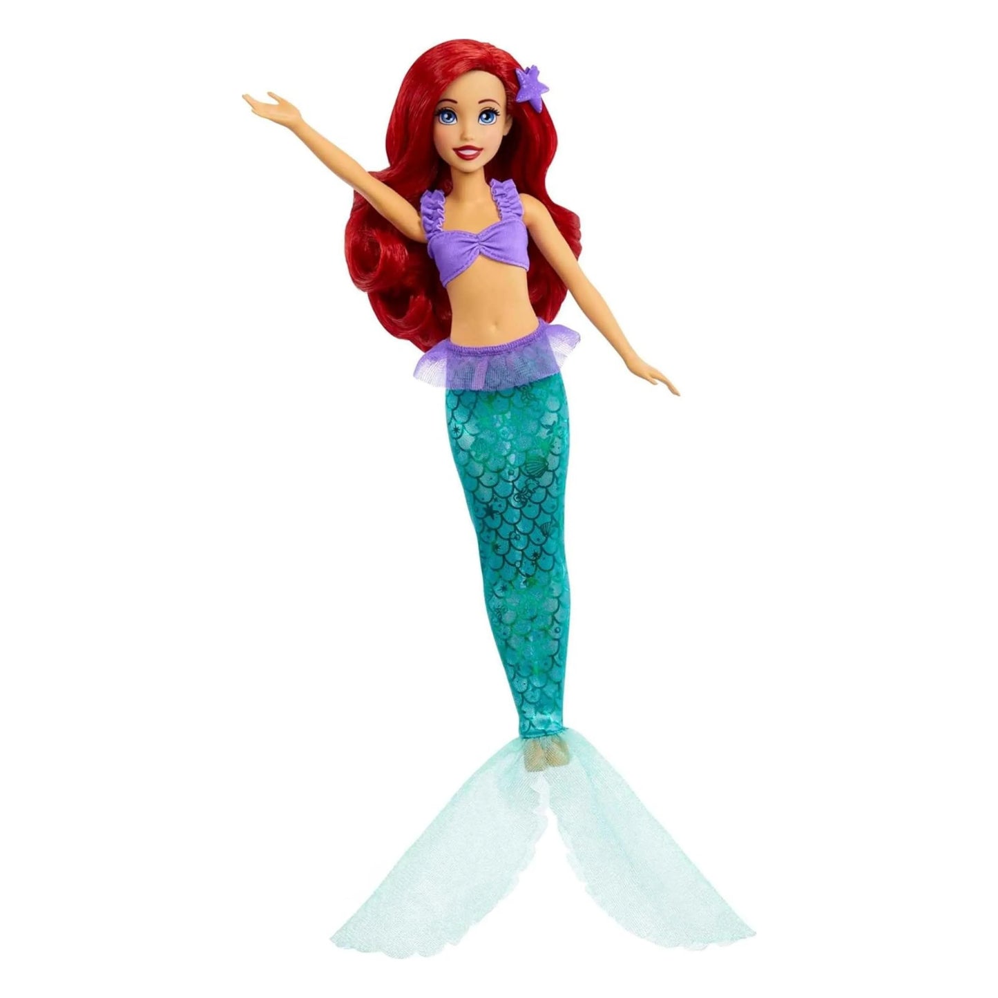 Ariel 2-in-1 Mermaid to Princess Doll with 2 Fashions and Accessories