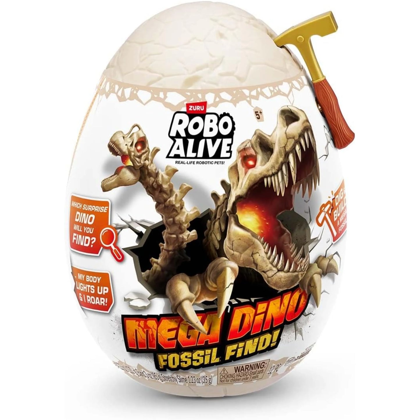 ZURU Robo Alive: Mega Dino Fossil Find Action Set
