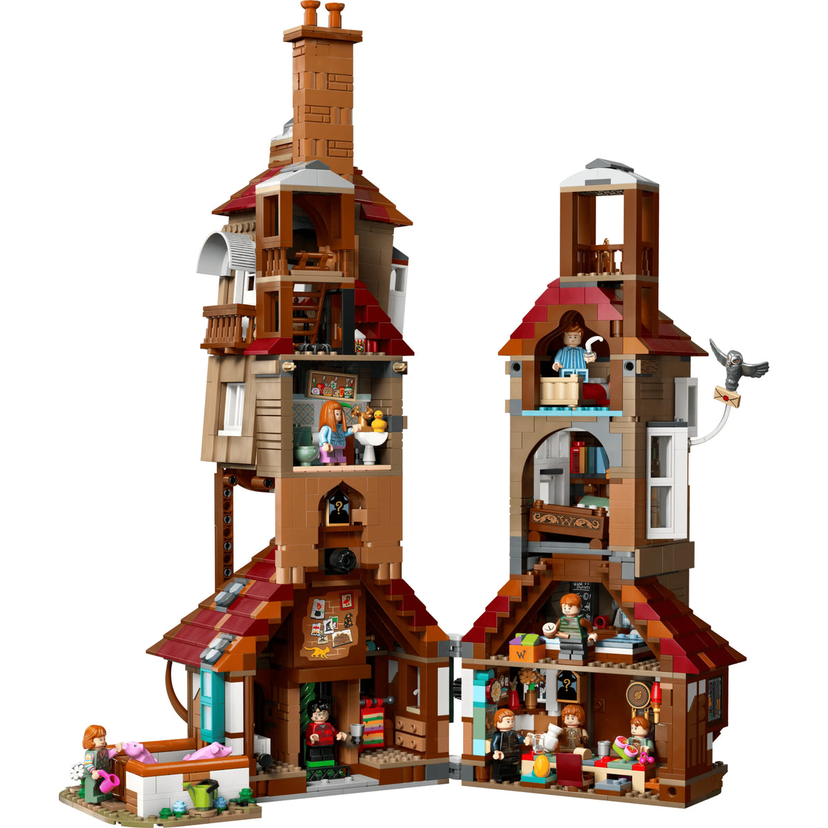 LEGO Harry Potter The Burrow Collectors' Edition Building Set (76437) - 2405 Pieces