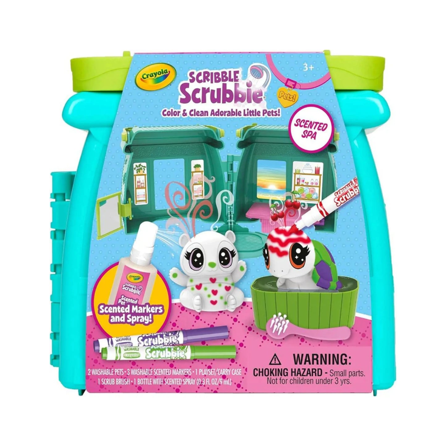 Crayola Scribble Scrubbie Pets Scented Spa