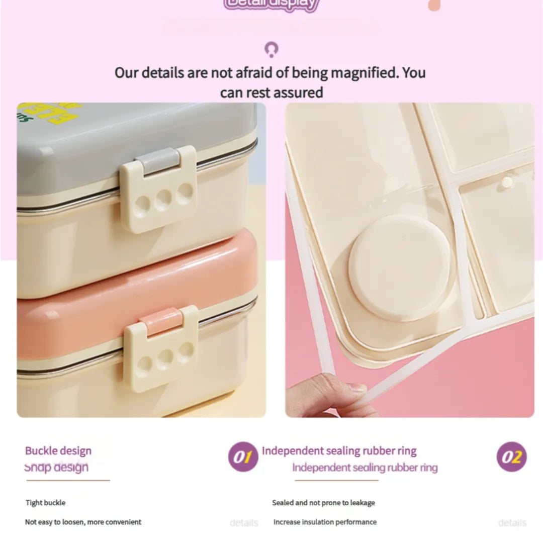Premium 304 Stainless Steel Lunch Box