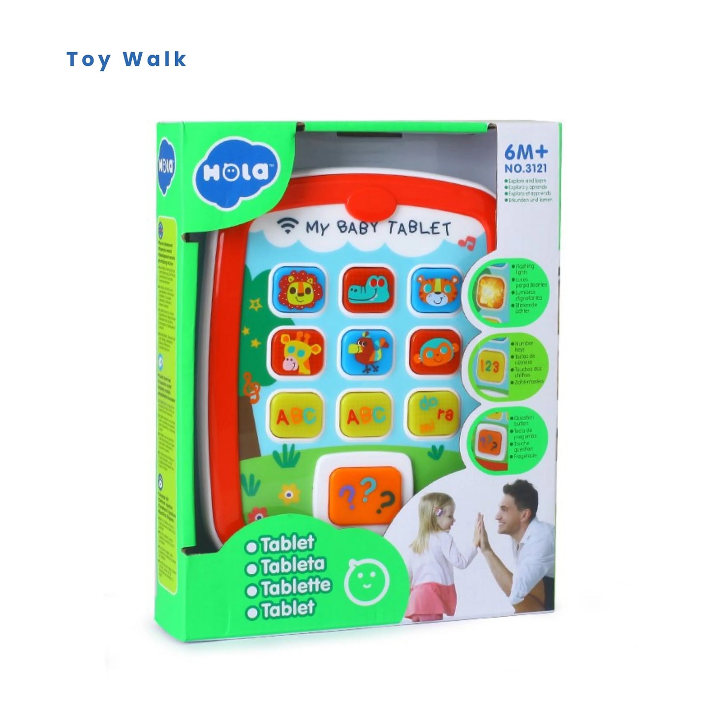Hola 3121 Tablet for 6M+ Ages