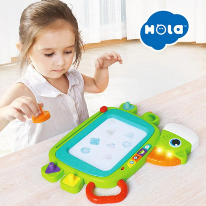 Hola 3131 Magnetic Scribbler With Music And Light For Ages 24M+ Ages