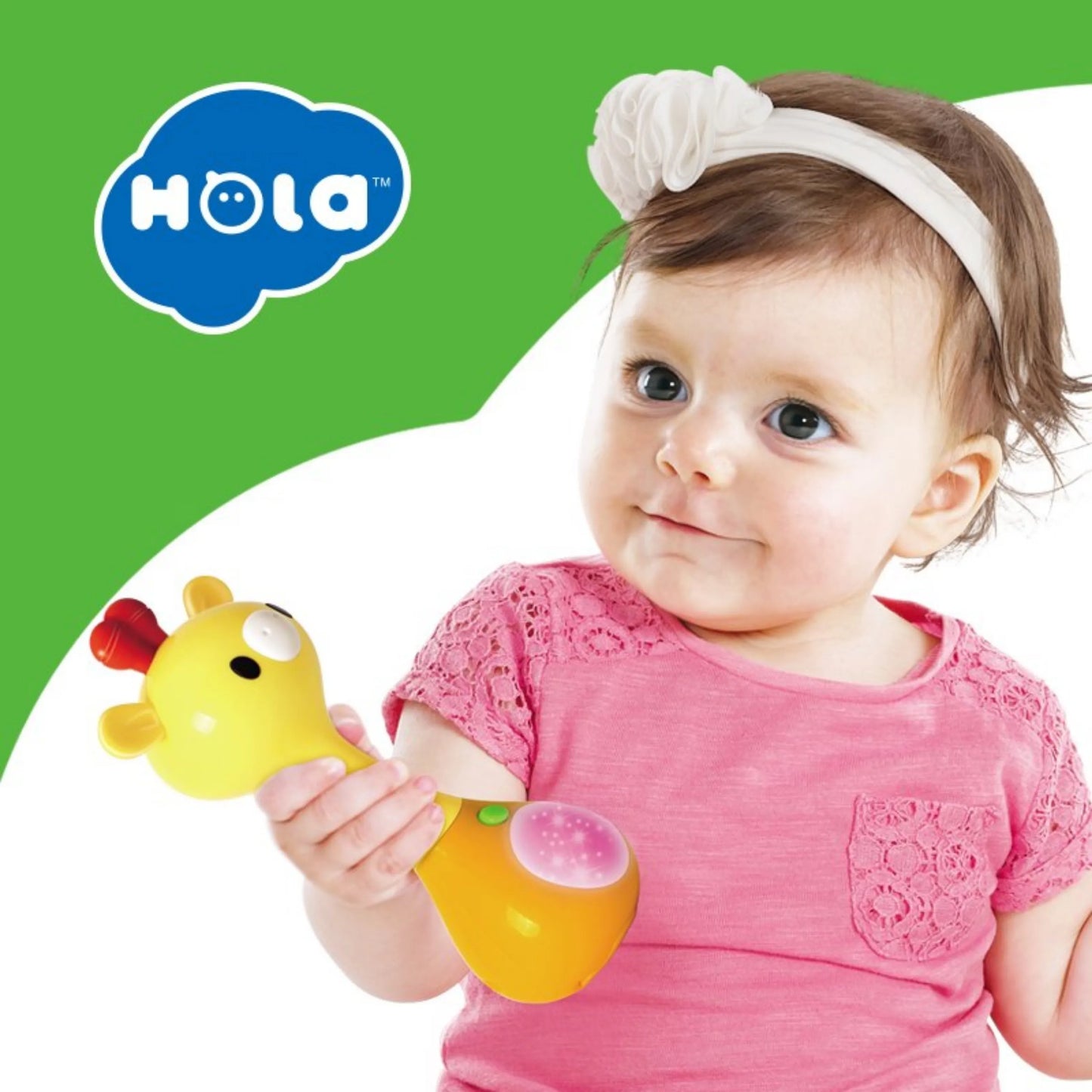 Hola 3134 Mini Rattle for 3M+ Ages
