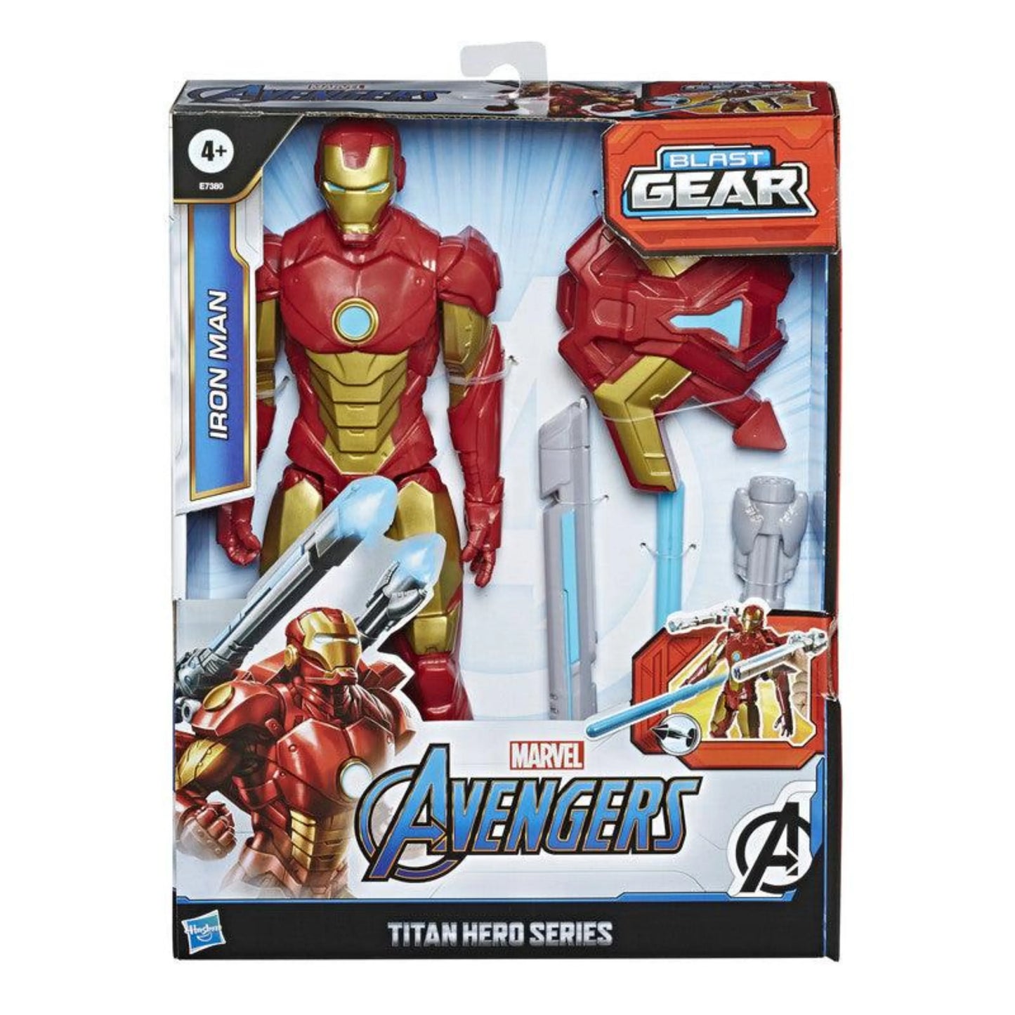 Marvel Avengers: 12-Inch Iron Man Blast Gear Action Figure