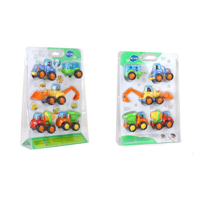 Hola 326 Construction Truck 4PK for 18M+ Ages