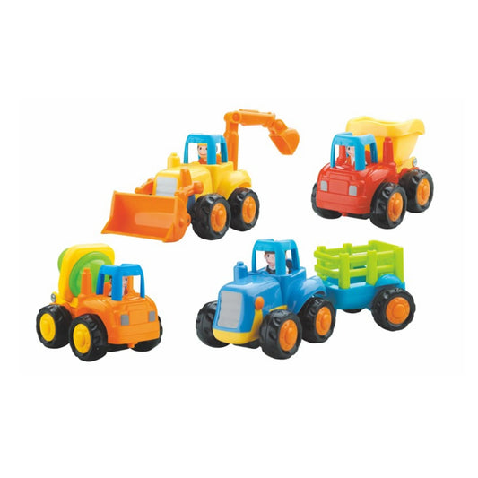 Hola 326 Construction Truck 4PK for 18M+ Ages