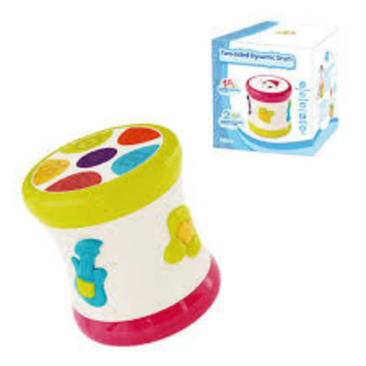 Goodway 5-in-1 Two-Sided Dynamic Musical Drum Toy for Babies & Toddlers
