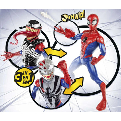 Marvel Spider-Man Maximum Venom: 12-Inch Venomized Spider-Man Action Figure