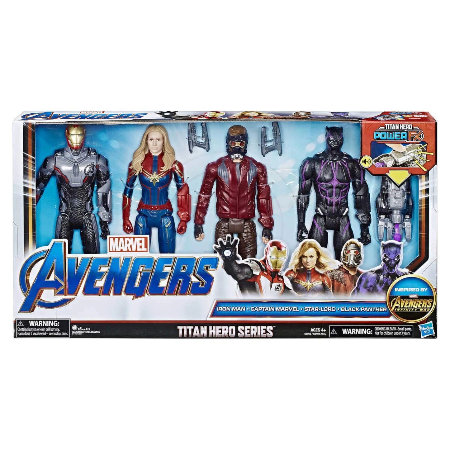 Marvel Avengers Titan Hero Series 4-Pack Action Figure Set