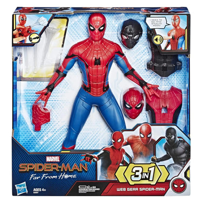 Marvel Spider-Man: Far From Home 12-Inch 3-in-1 Web Gear Action Figure