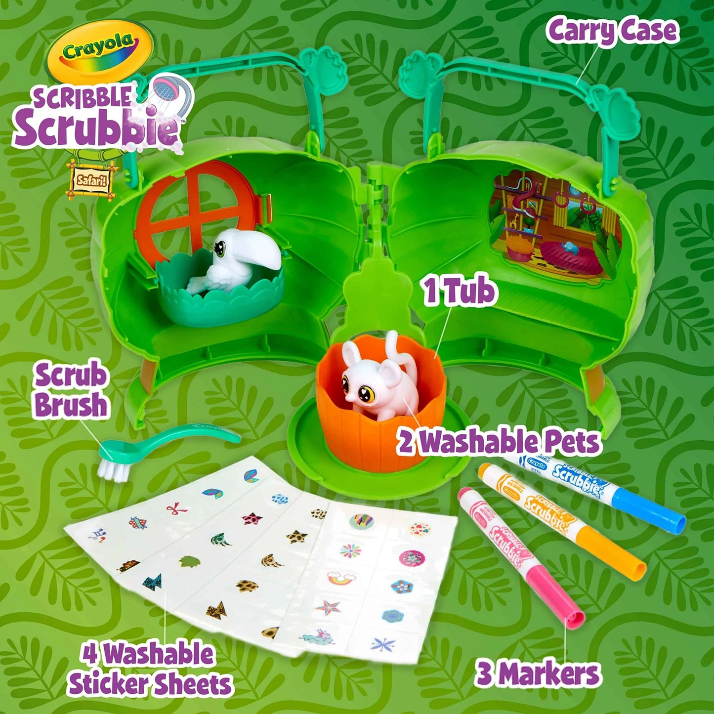 Crayola Scribble Scrubbie Safari Treehouse