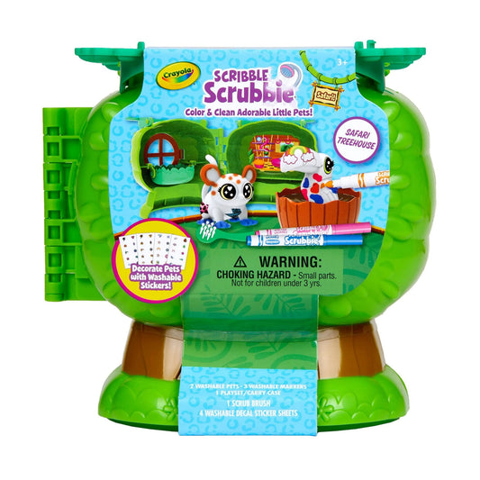 Crayola Scribble Scrubbie Safari Treehouse