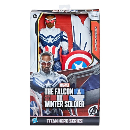Marvel Studios The Falcon and the Winter Soldier: 12-Inch Captain America Action Figure