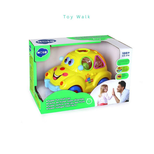 Hola 516 Fruit Car for 18M+ Ages