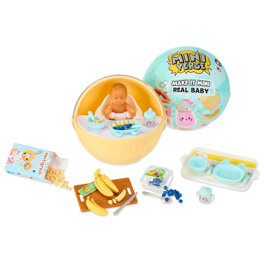 MGA's Miniverse Make It Mini Real Baby Mystery Blind Capsule Playset