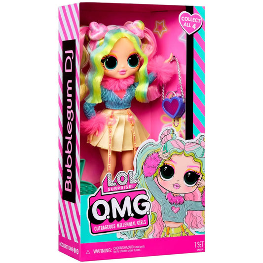 L.O.L. Surprise! O.M.G. Bubblegum DJ Fashion Doll with Accessories