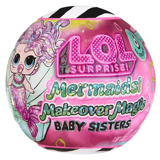 L.O.L. Surprise! Mermaids Makeover Magic Baby Sisters Mystery Blind Ball