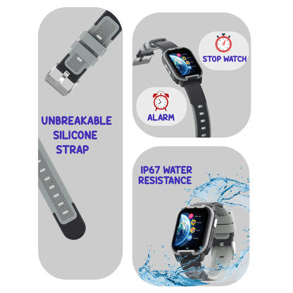SPIKY Gnome 4G Kids Smartwatch with Video Calling & GPS Tracking