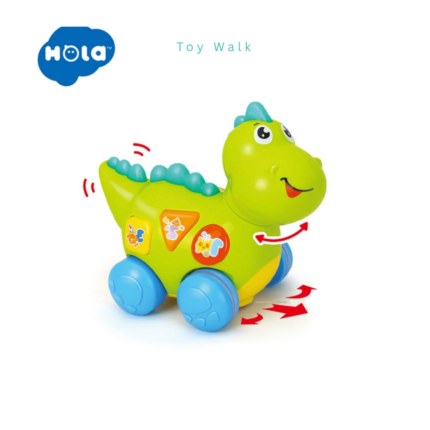 Hola 6105 Dino Activity Toy for 12M+ Ages