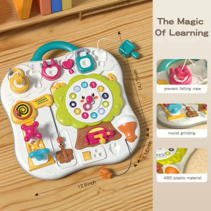 Goodway Montessori Sensory Busy Board for Toddlers