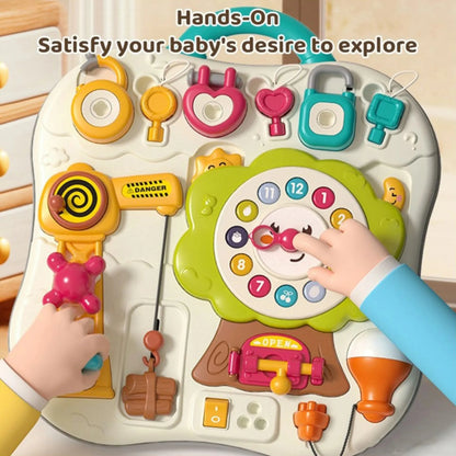 Goodway Montessori Sensory Busy Board for Toddlers