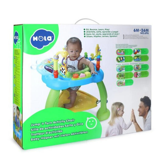 Hola 696 Jump N Turn Activity Chair for 6M+ Ages