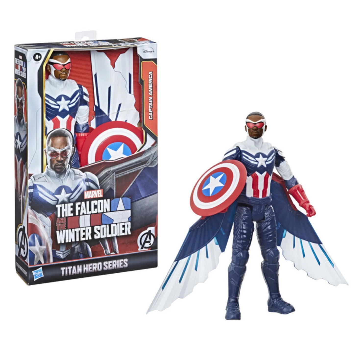 Marvel Studios The Falcon and the Winter Soldier: 12-Inch Captain America Action Figure